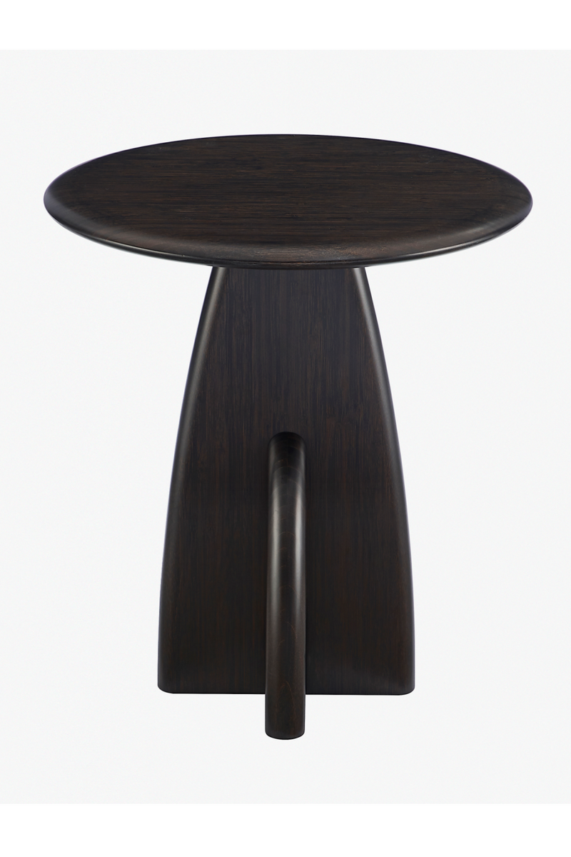 Round Bamboo Side Table | Greenington Zephyr | Oroatrade.com