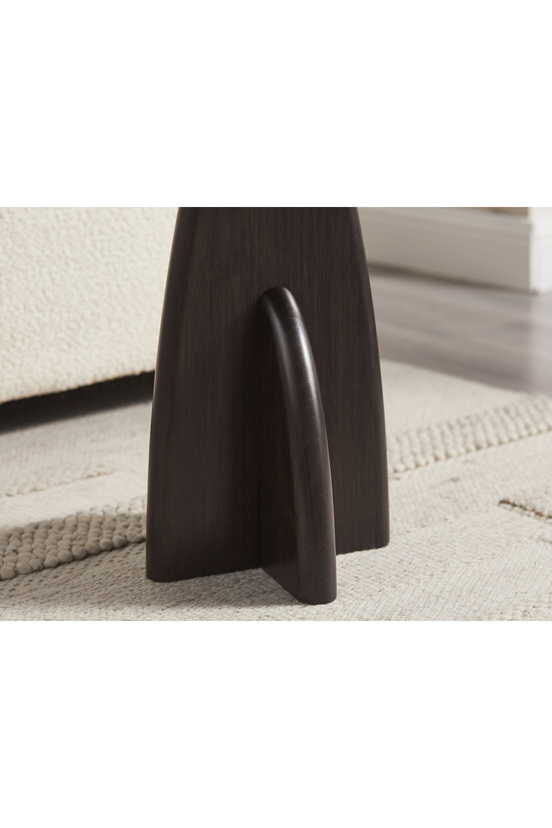 Round Bamboo Side Table | Greenington Zephyr | Oroatrade.com