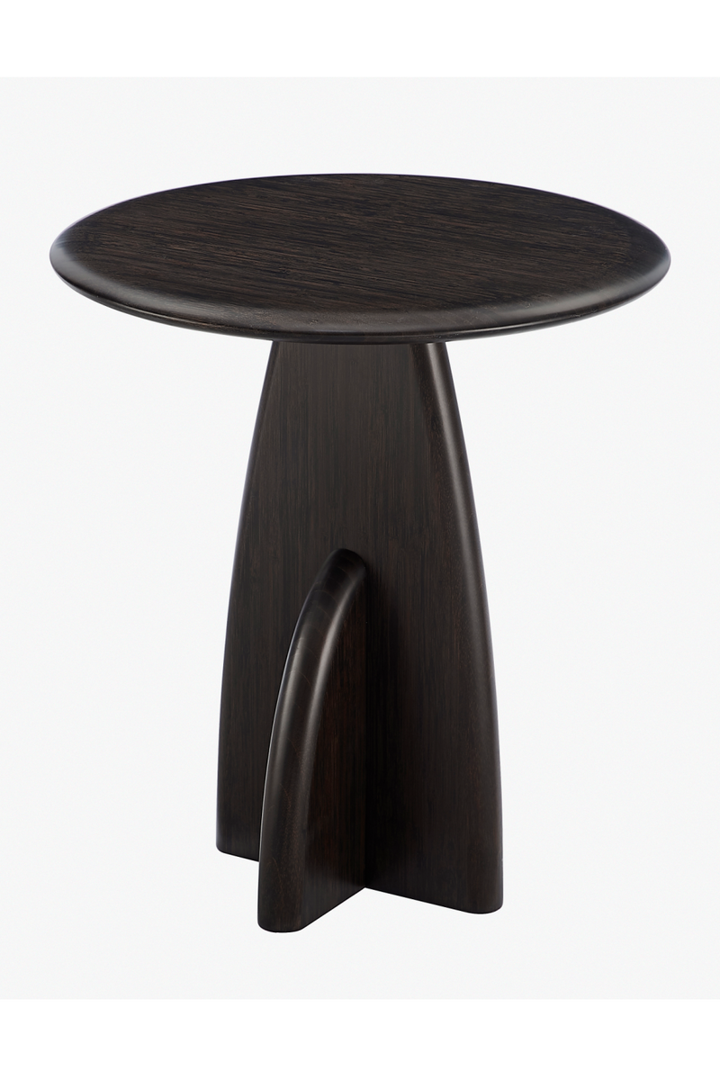 Round Bamboo Side Table | Greenington Zephyr | Oroatrade.com