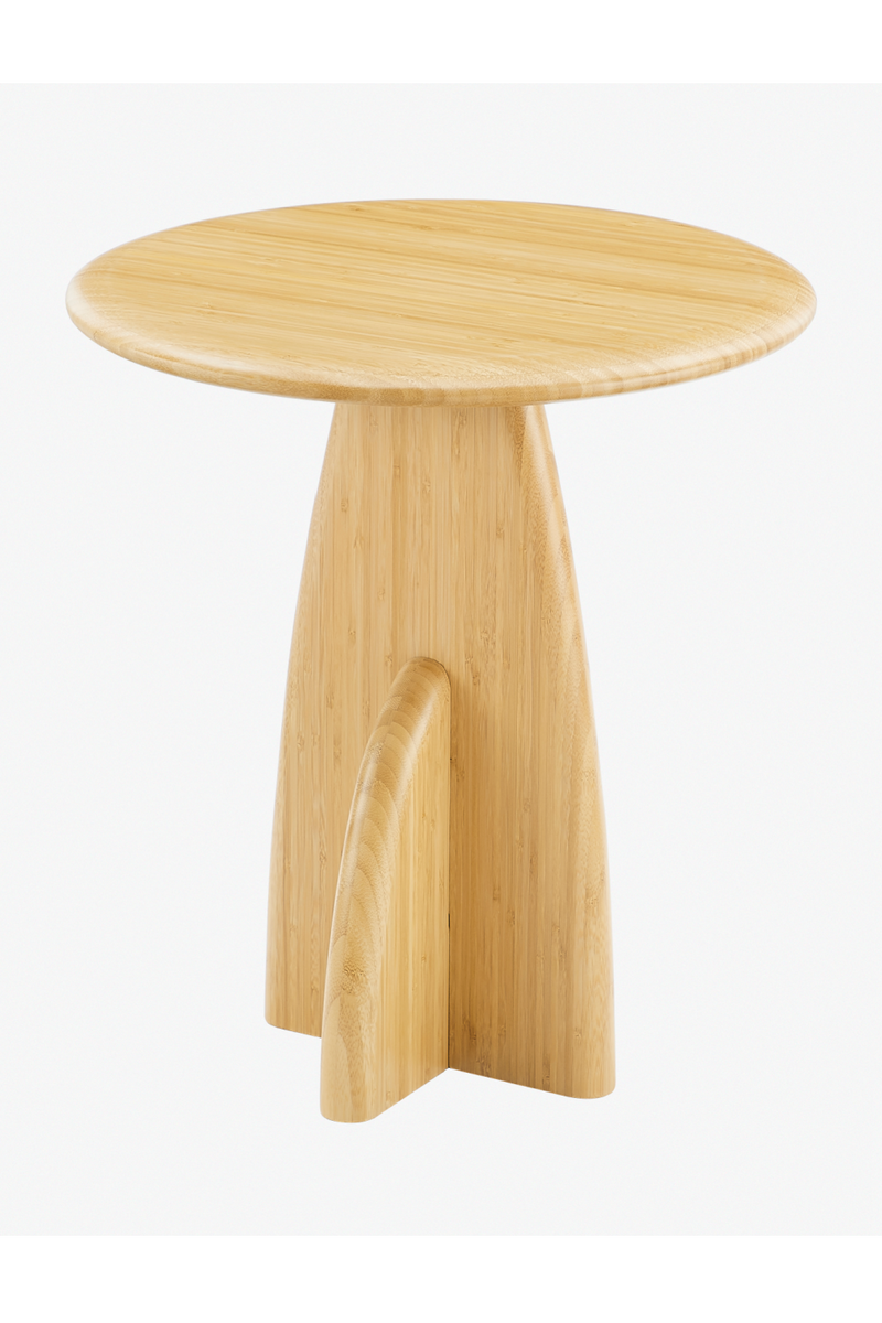 Round Bamboo Side Table | Greenington Zephyr | Oroatrade.com