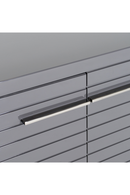 Gray Slatted 4-Foor Sideboard | OROA Modern Splendor | Oroatrade.com