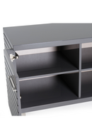 Gray Slatted 4-Foor Sideboard | OROA Modern Splendor | Oroatrade.com