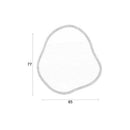 Hospitality furniture - Organic-Shaped Bamboo Mirror - www.oroatrade.com