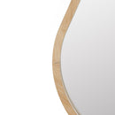 Hospitality furniture - Organic-Shaped Bamboo Mirror - www.oroatrade.com