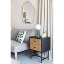 Hospitality furniture - Organic-Shaped Bamboo Mirror - www.oroatrade.com
