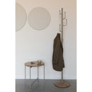 Round Beige Marble Side Table | DF Tooz