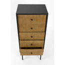 Hospitality furniture - Pine Wood 5-Drawer Cabinet - www.oroatrade.com