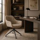Upholstered Quadrupod Accent Armchairs (2) | DF Wiz
