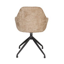 Upholstered Quadrupod Accent Armchairs (2) | DF Wiz