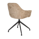 Upholstered Quadrupod Accent Armchairs (2) | DF Wiz
