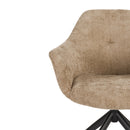 Upholstered Quadrupod Accent Armchairs (2) | DF Wiz