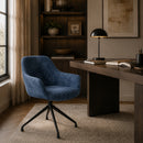 Upholstered Quadrupod Accent Armchairs (2) | DF Wiz
