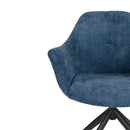 Upholstered Quadrupod Accent Armchairs (2) | DF Wiz