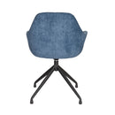 Upholstered Quadrupod Accent Armchairs (2) | DF Wiz