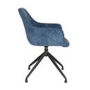 Upholstered Quadrupod Accent Armchairs (2) | DF Wiz