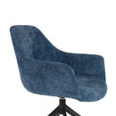 Upholstered Quadrupod Accent Armchairs (2) | DF Wiz