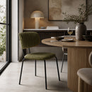Hospitality furniture - Minimalist Cushioned Dining Chairs (2) - www.oroatrade.com