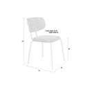 Hospitality furniture - Minimalist Cushioned Dining Chairs (2) - www.oroatrade.com