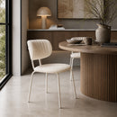 Hospitality furniture - Minimalist Cushioned Dining Chairs (2) - www.oroatrade.com