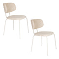 Hospitality furniture - Minimalist Cushioned Dining Chairs (2) - www.oroatrade.com