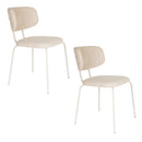 Hospitality furniture - Minimalist Cushioned Dining Chairs (2) - www.oroatrade.com