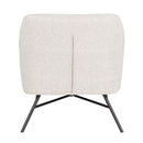 Contract furniture - Beige Fabric Lounge Chair - www.oroatrade.com
