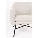 Contract furniture - Beige Fabric Lounge Chair - www.oroatrade.com