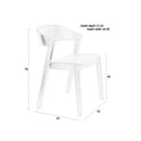 Hospitality furniture - Oak Wood Dining Chairs (2) - www.oroatrade.com