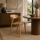 Hospitality furniture - Oak Wood Dining Chairs (2) - www.oroatrade.com