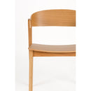 Hospitality furniture - Oak Wood Dining Chairs (2) - www.oroatrade.com