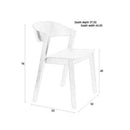 Hospitality furniture - Oak Wood Dining Chairs (2) - www.oroatrade.com