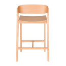 Hospitality furniture - Oak Wood Bar Stool - www.oroatrade.com