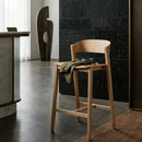Hospitality furniture - Oak Wood Bar Stool - www.oroatrade.com