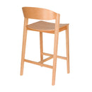 Hospitality furniture - Oak Wood Bar Stool - www.oroatrade.com