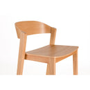 Hospitality furniture - Oak Wood Bar Stool - www.oroatrade.com