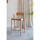 Hospitality furniture - Oak Wood Bar Stool - www.oroatrade.com