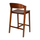 Hospitality furniture - Oak Wood Bar Stool - www.oroatrade.com