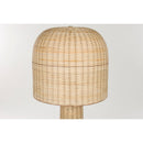 Hospitality furniture - Brown Rattan Floor Lamp - www.oroatrade.com