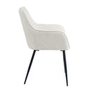 Hospitality furniture - Vertical-Channeled Back Dining Armchairs (2) - www.oroatrade.com
