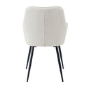 Hospitality furniture - Vertical-Channeled Back Dining Armchairs (2) - www.oroatrade.com