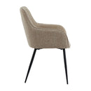 Hospitality furniture - Vertical-Channeled Back Dining Armchairs (2) - www.oroatrade.com