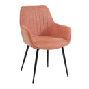 Hospitality furniture - Vertical-Channeled Back Dining Armchairs (2) - www.oroatrade.com