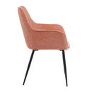 Hospitality furniture - Vertical-Channeled Back Dining Armchairs (2) - www.oroatrade.com