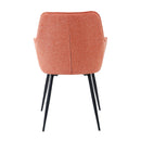Hospitality furniture - Vertical-Channeled Back Dining Armchairs (2) - www.oroatrade.com