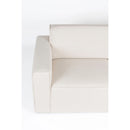 Hospitality furniture - White Fabric 2.5-Seater Sofa - www.oroatrade.com