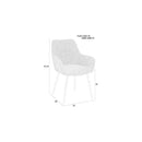 Fabric Accent Armchairs (2) | DF Jez
