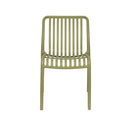Molded Outdoor Stackable Chairs (4) | DF Mante