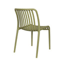 Molded Outdoor Stackable Chairs (4) | DF Mante