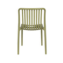 Molded Outdoor Stackable Chairs (4) | DF Mante
