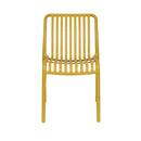 Hospitality furniture - Molded Outdoor Stackable Chairs (4) - www.oroatrade.com